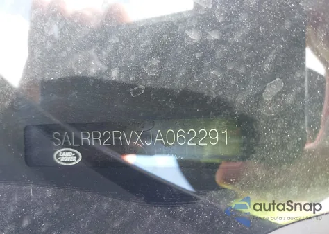 2018 Land Rover Discovery Hse из США, поврежденный, VIN SALRR2RVXJA062291